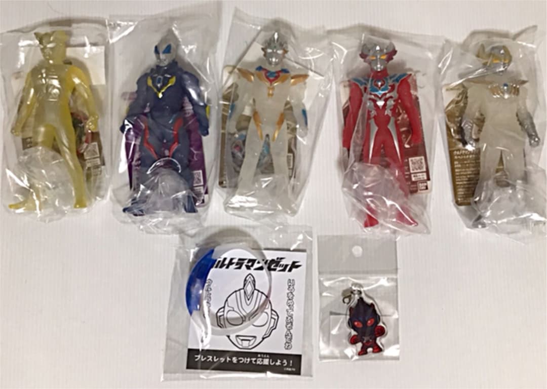 ウルトラマンソフビセット5体