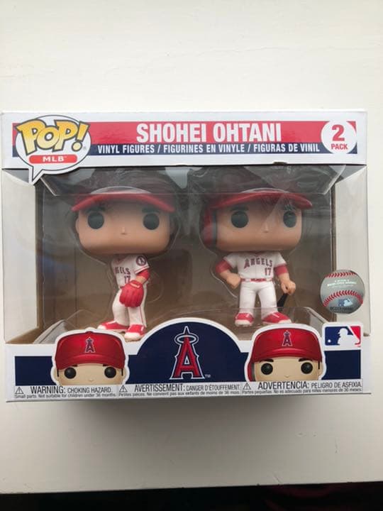 大谷翔平 フィギュア FUNKO POP白ユニ+OYO Sports23pcs