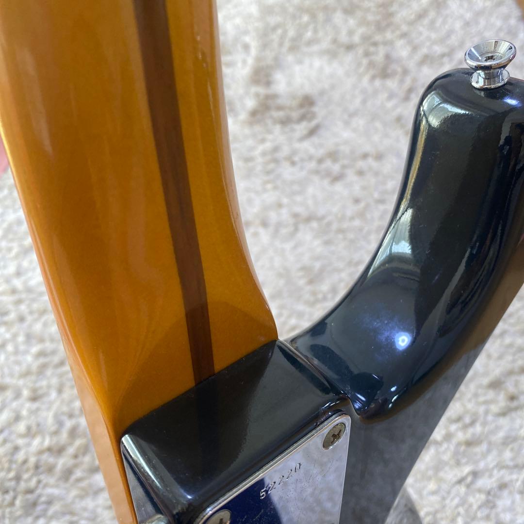 ESP Edwards エレキギター ブラック メイプルネック　fender