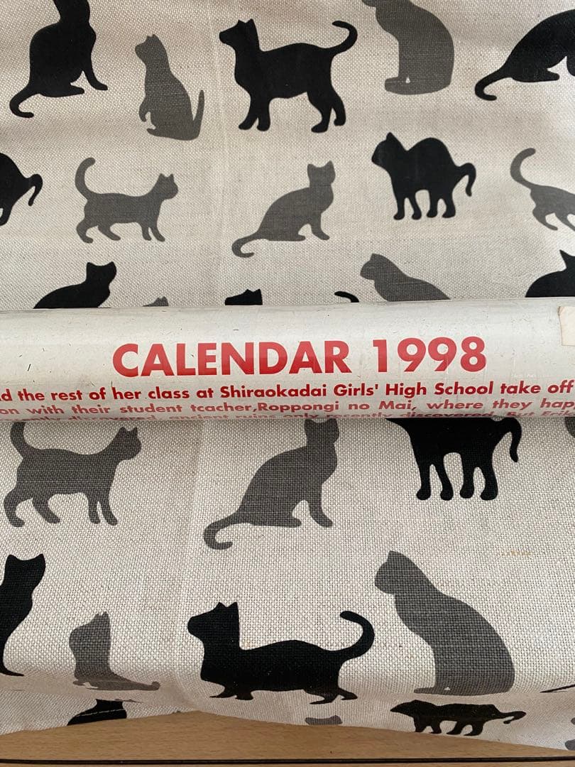 未開封　銀河お嬢様伝説ユナ　1998年カレンダー