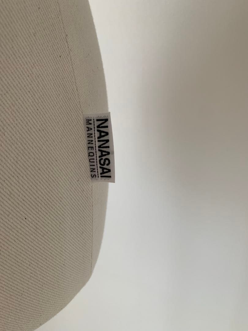 七彩 N-VALUE 女性用トルソー 布製 ブラックスタンド NANASAI