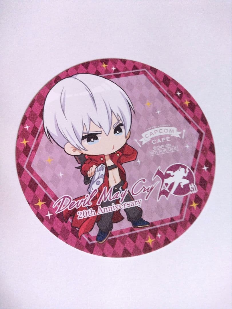 Devil May Cry デビルメイクライ カプコンカフェ コースターダンテ