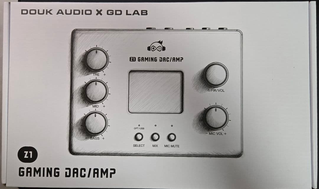 DOUK AUDIO X GD LAB Z1 ゲーミング DACアンプ