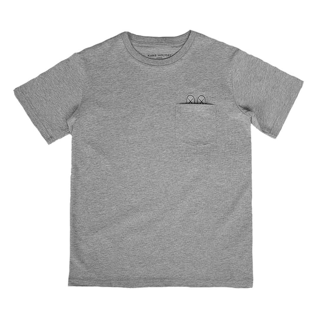 希少 KAWS HOLIDAY JAPAN ポケットTシャツ