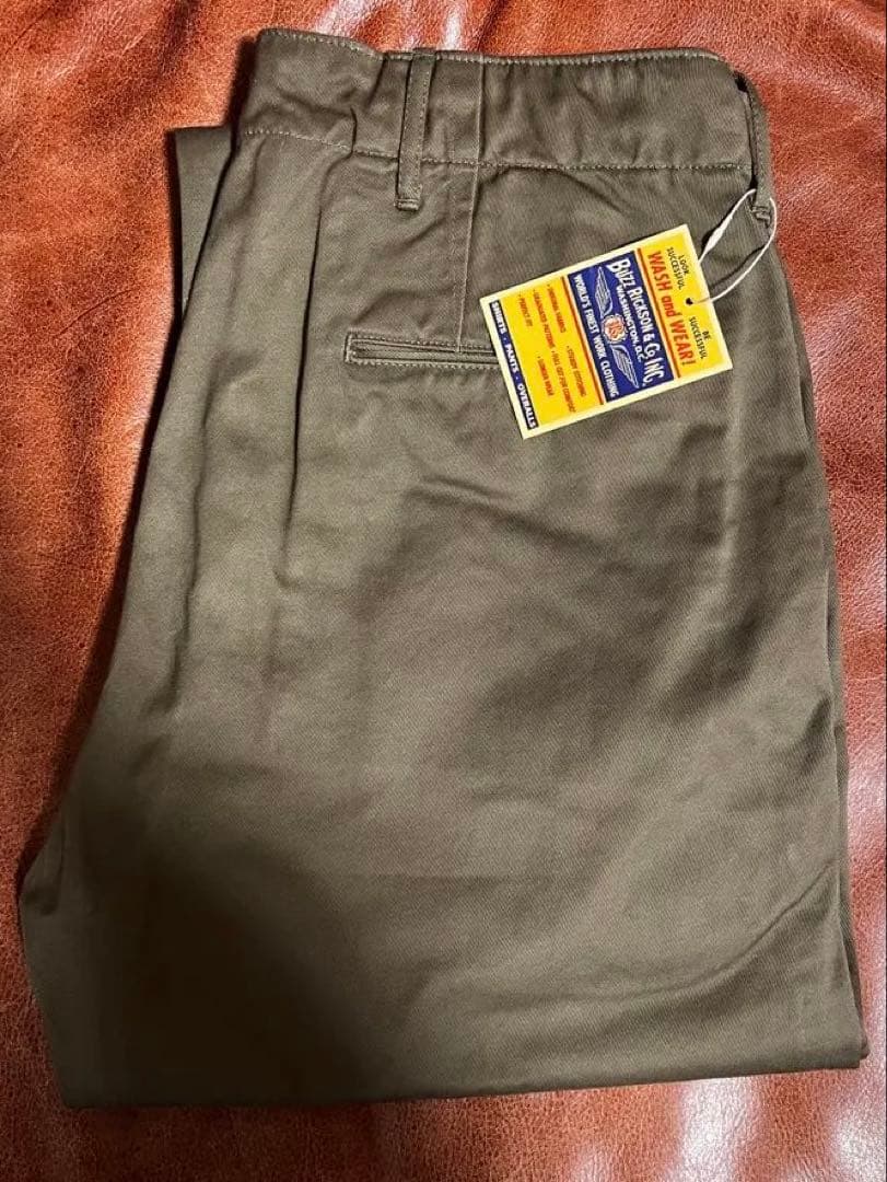 Buzz Rickson's チノパン オリーブ W31L30