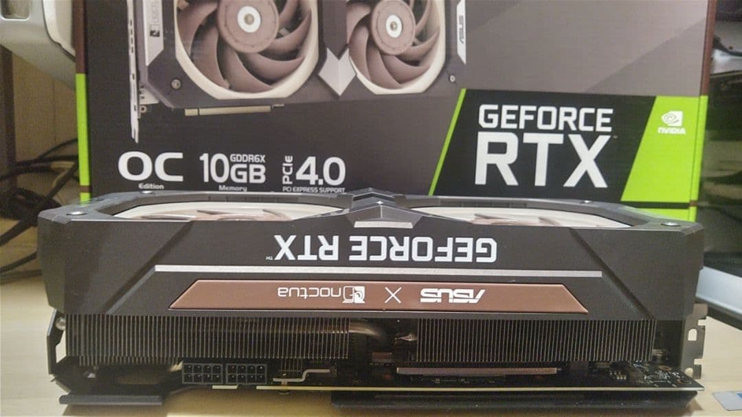 グラフィックボード・グラボ・ビデオカード ASUS GeForce RTX 3080 OC 10GB Noctua