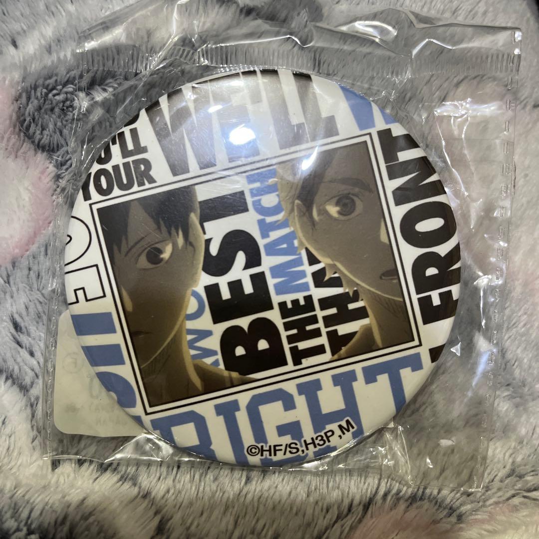 ハイキュー　WEGO コラボ　影山飛雄　菅原孝支 缶バッジ