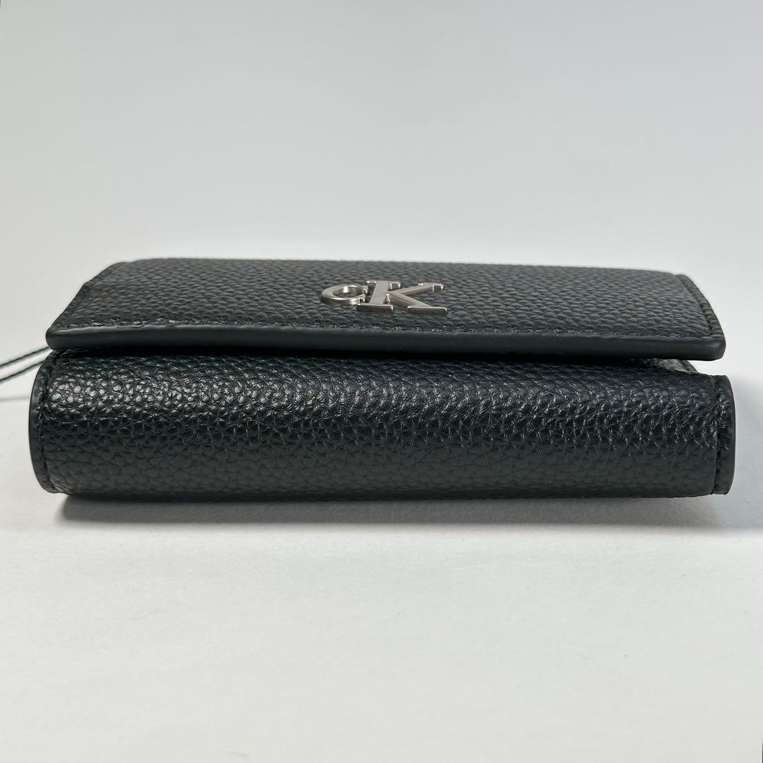 新品 正規品 カルバンクライン 3つ折り財布 ウォレット CKロゴ ロゴ金具