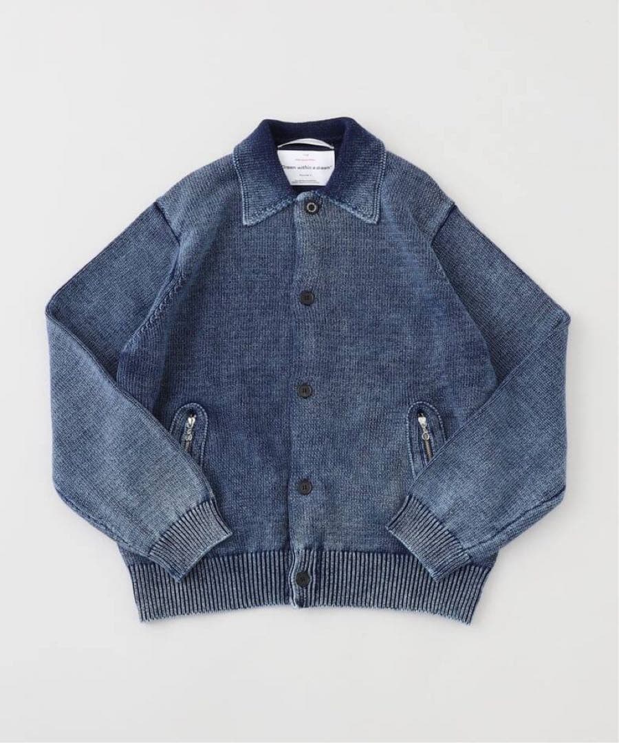 DAIRIKU / ダイリク Vintage Dyed Knit Jacket