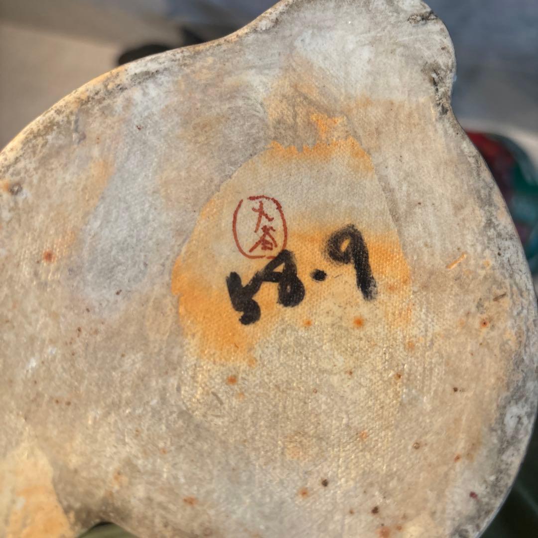 むち様アンティーク九谷焼妖艶な瞳や九谷焼独特の金彩や色彩が美しい存在感抜群招き猫