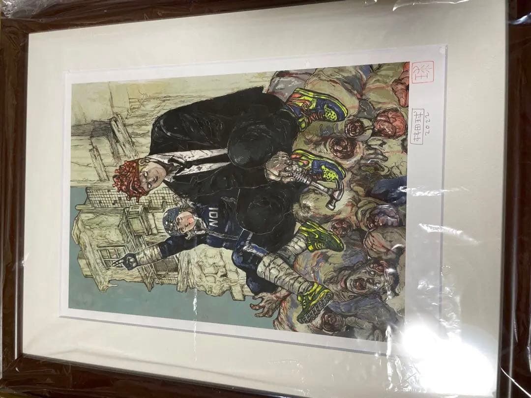 ドロヘドロ複製原画シリアルナンバー1桁