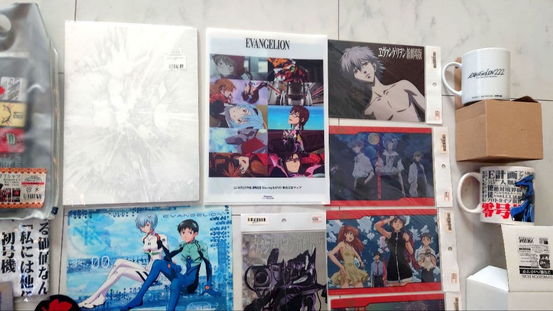 美品　まとめ売りエヴァンゲリオングッズ色々