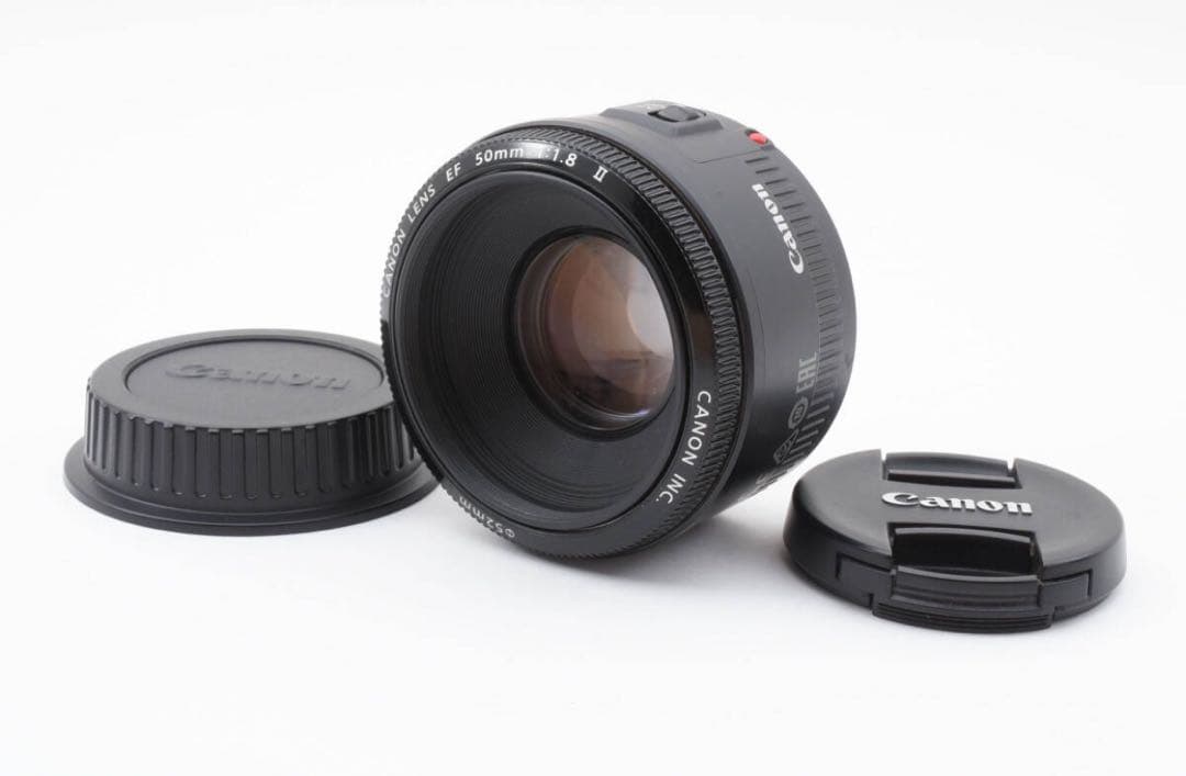 ★大人気★Canon キヤノン EF 50mm F1.8 II　単焦点　ボケ感