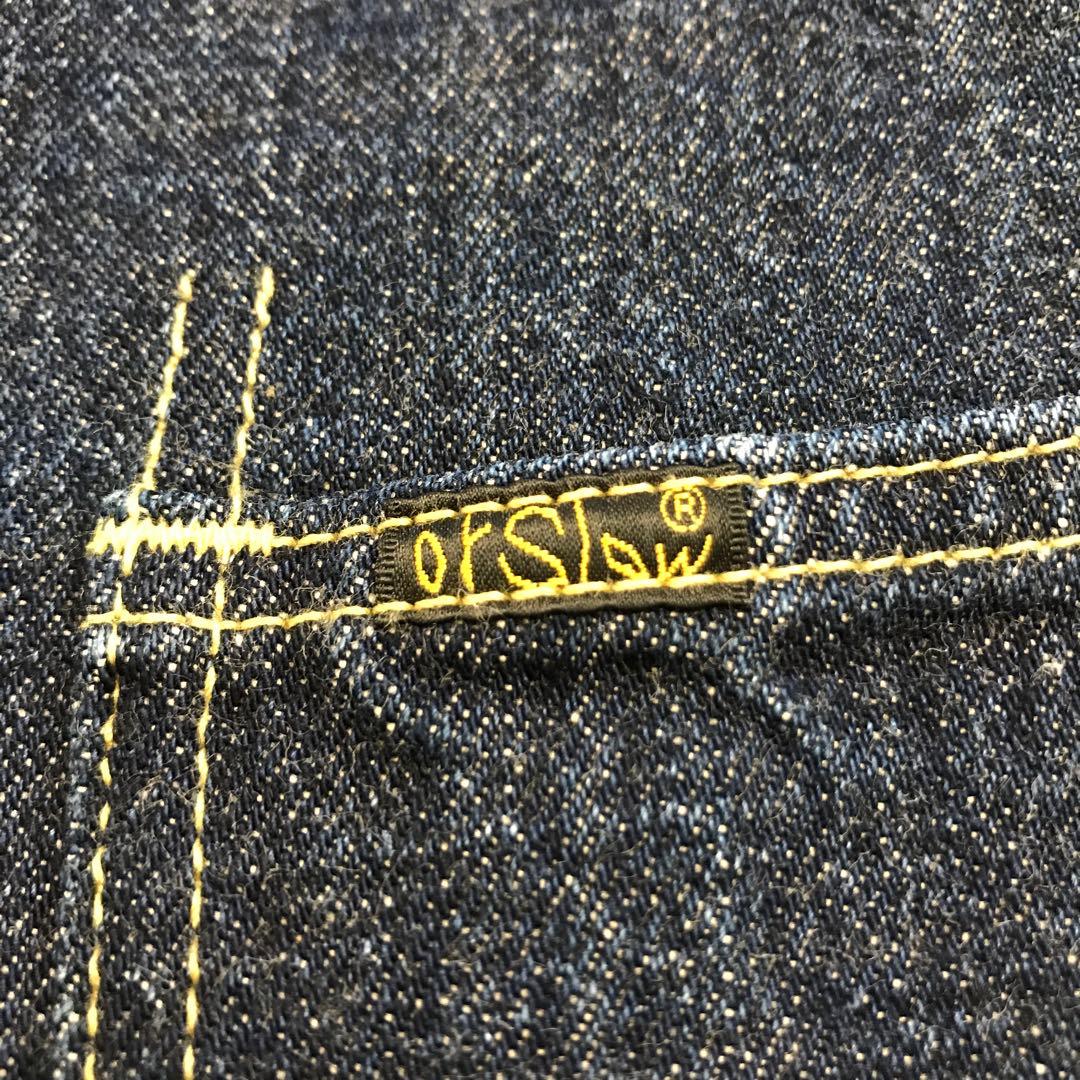 ブランド古着！日本製 orSlow オアスロウ リバーシブル デニム ベスト