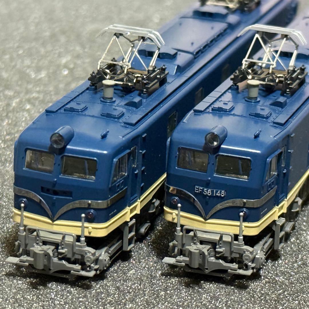 KATO EF58 青大将, 特急色, 青, 茶, お召し61号機　10両セット