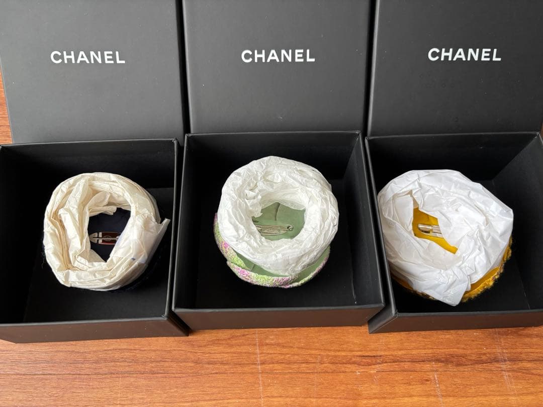 CHANEL シャネル　カメリア　ピンク