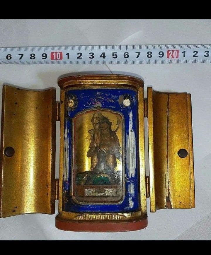 稲荷神像　仏像　E　厨子