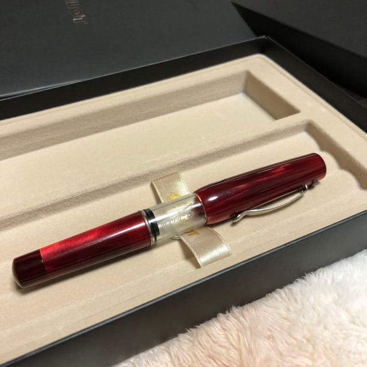 ☆スティピュラ ヴェド ルビーノ 万年筆 旧型 吸入式 ニブF ヴィンテージ☆