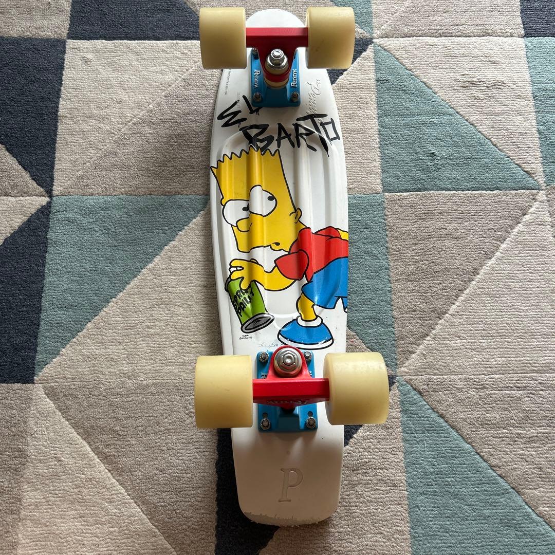 Penny スケートボード バート・シンプソンデザイン