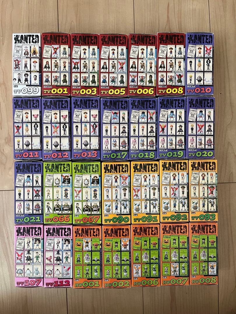 【正規品】ワンピース ワーコレ 麦わらの一味 初期 & ハロウィン 28種