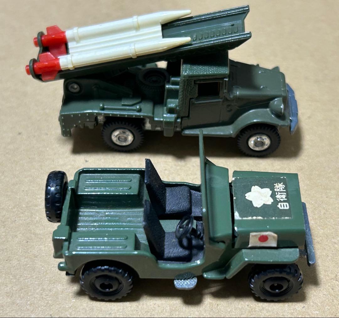日本製 トミカ 自衛隊車両 4台セット