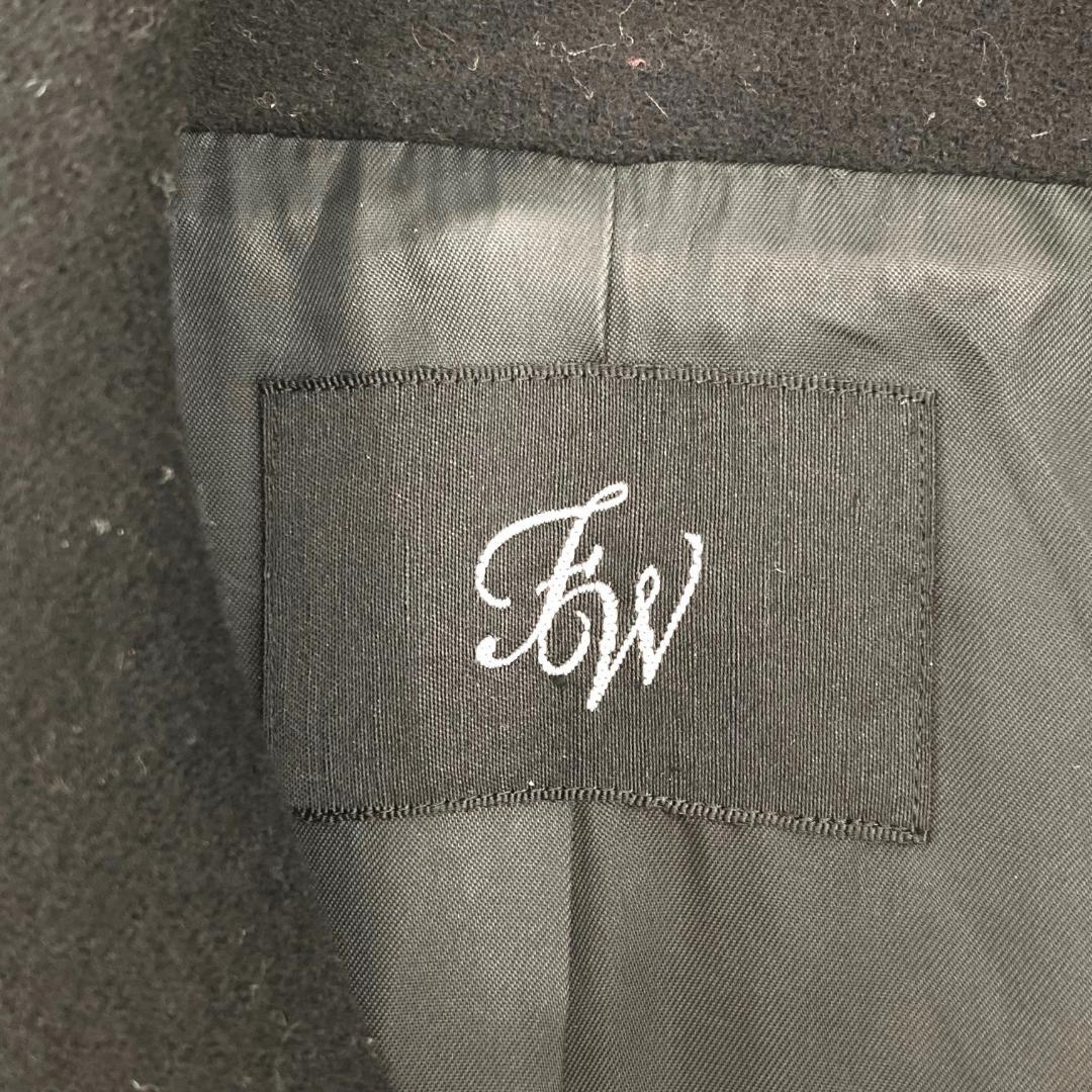 FRAMeWORK フレームワーク　ダブルチェスターコート　38サイズ　ブラック