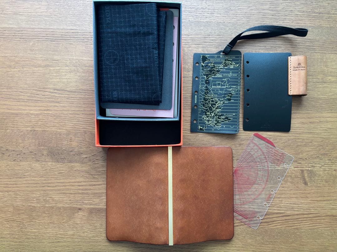 プロッター　ブエブロ　M5サイズ　ベージュ　　シルバーリング