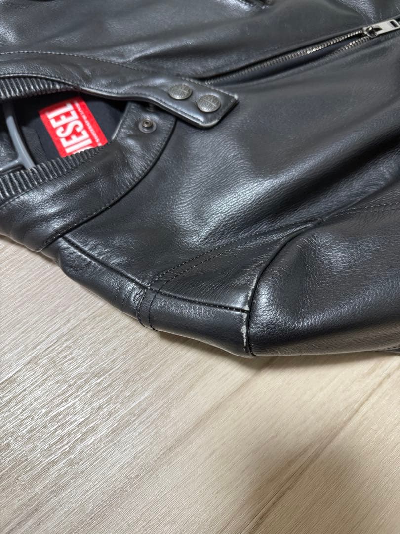 ジャケット・アウター DIESEL L-HEIN LETHER JACKET