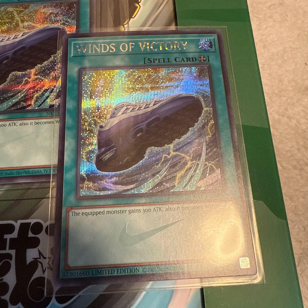 Nike 遊戯王Winds of Victory 魔法カード 3枚セット