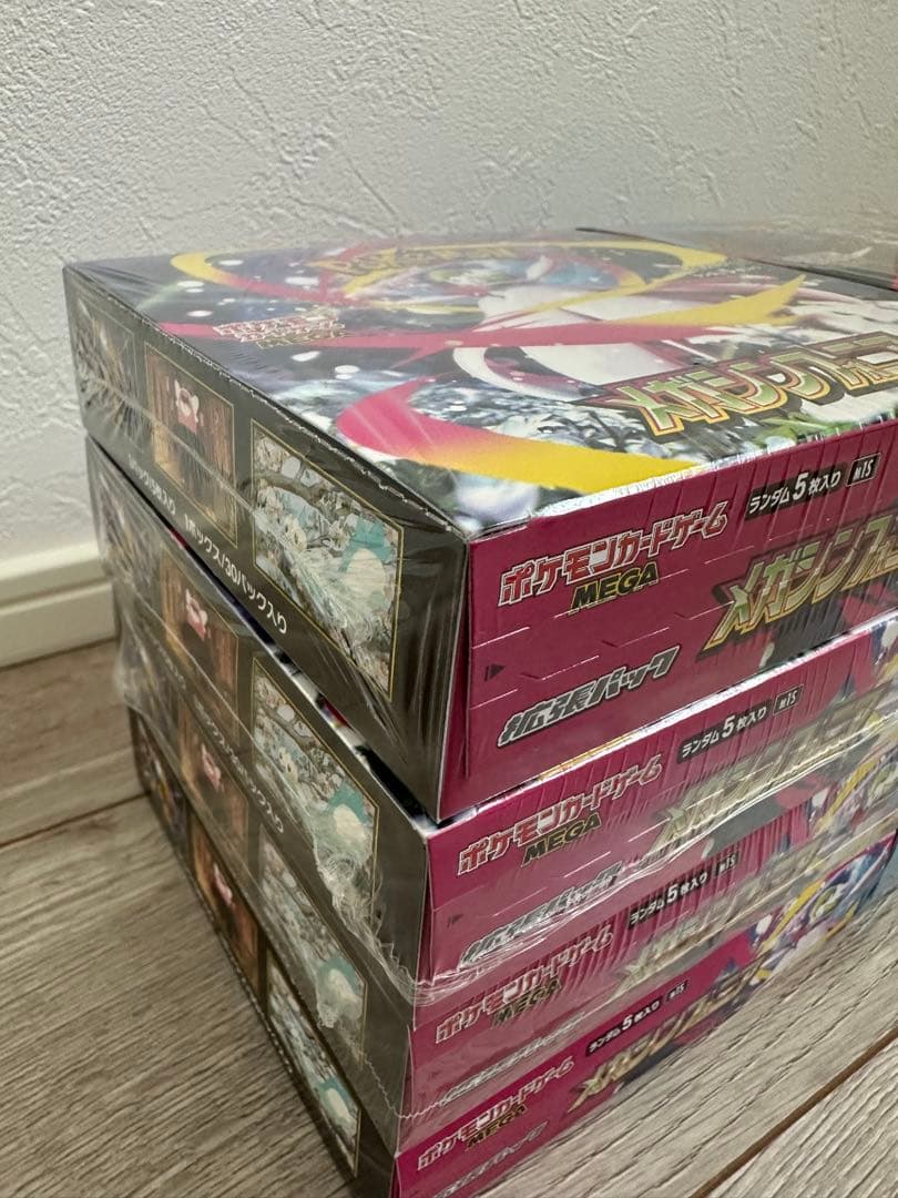 メガブレイブ メガシンフォニア シュリンク付き 未開封 各4BOX