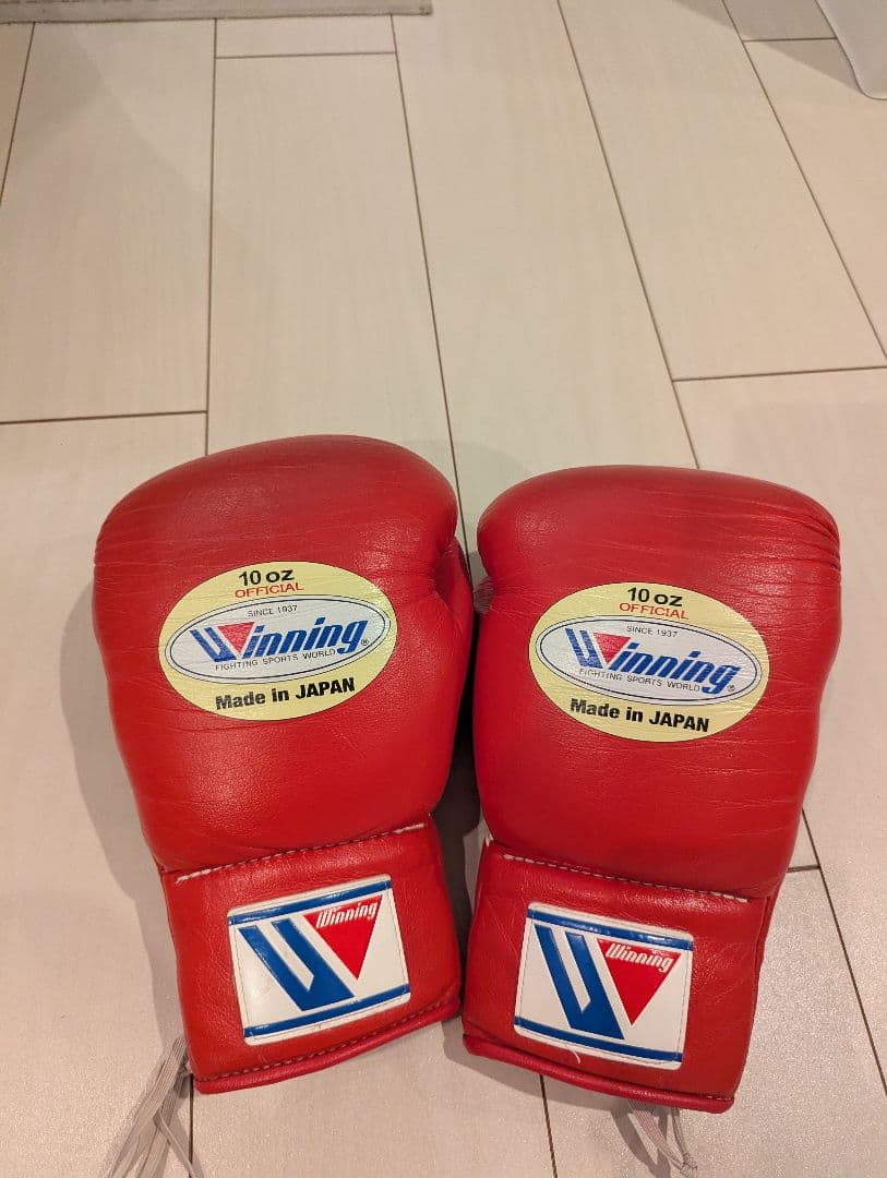 Winning ウィニング 10oz 10オンス 赤 紐式