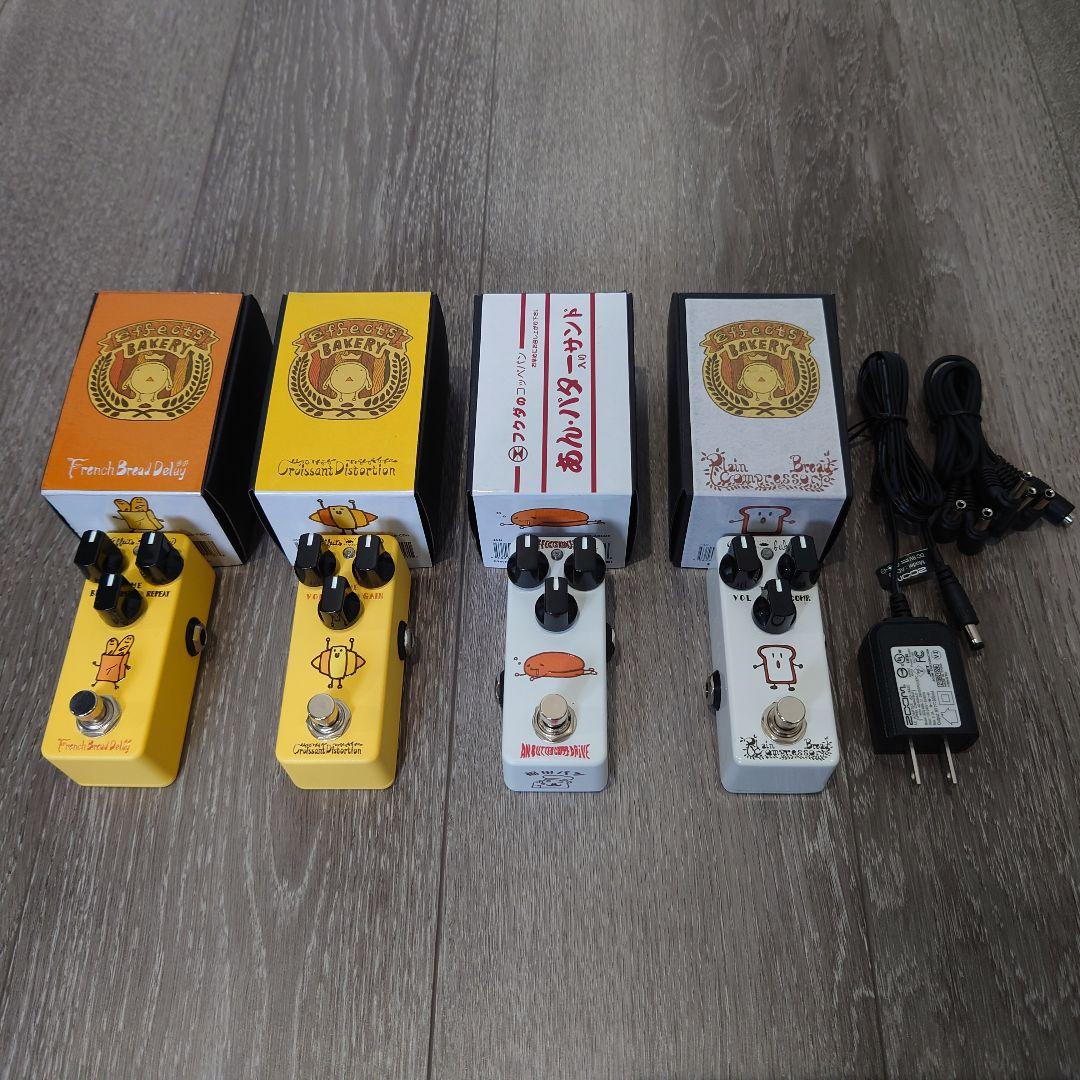 Effects Bakery エフェクツ ベーカリー 4点セット ACアダプタ付