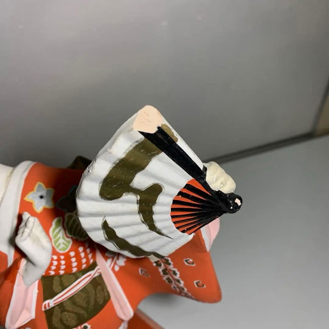 藤献上【博多人形】美人物　　　　　　（立姿）中古