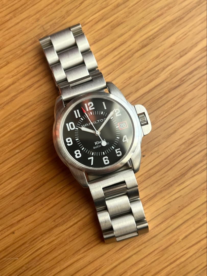 34mm ハミルトンカーキ 6305 自動巻き腕時計