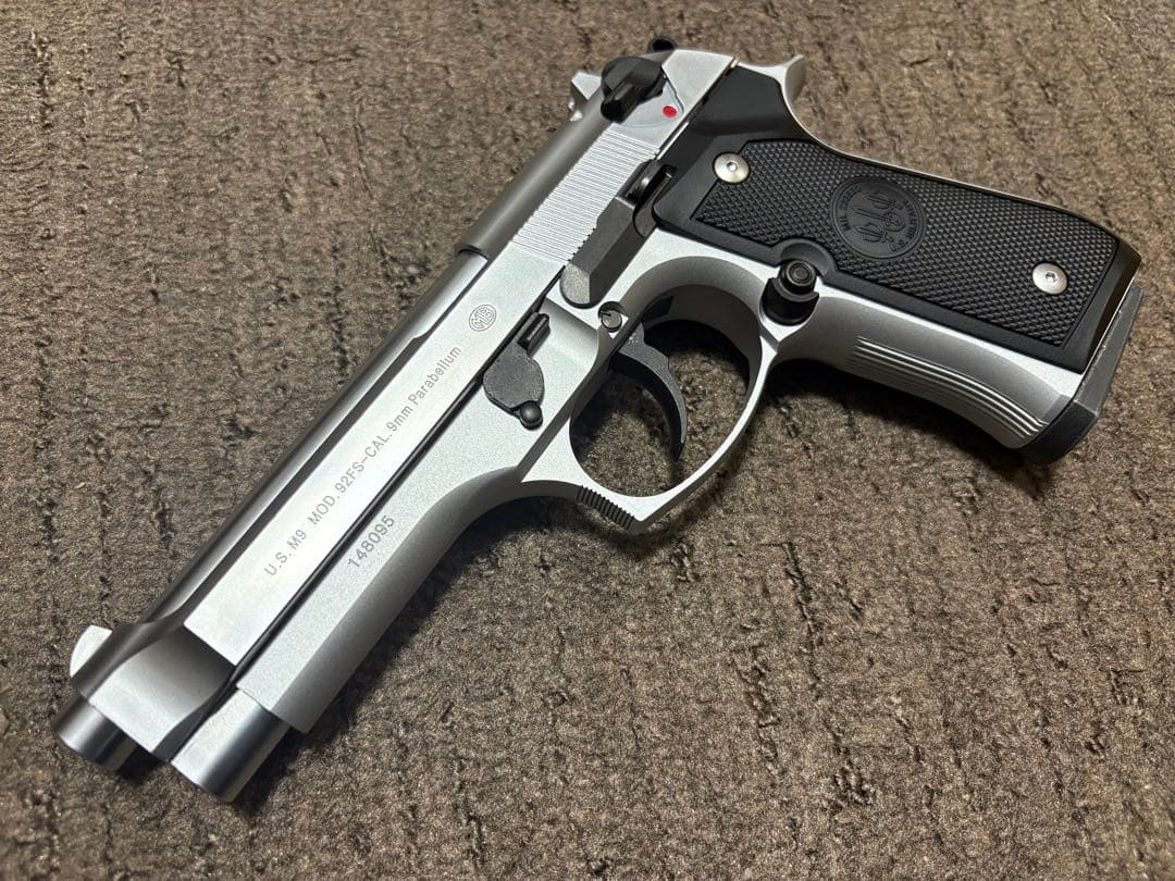 マルイ ベレッタ M9A1ステンレスベース 92FS 新型INOXカスタム 美品