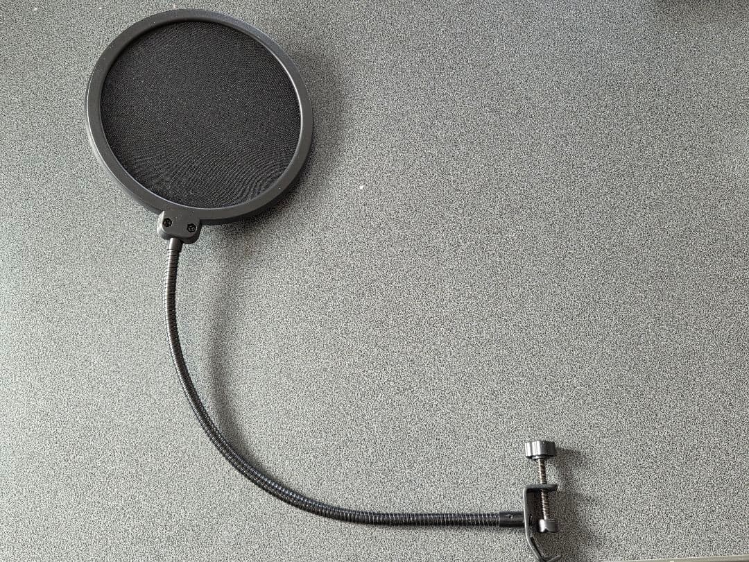 audio-technica AT2040 ダイナミックマイク　ポップガード付き