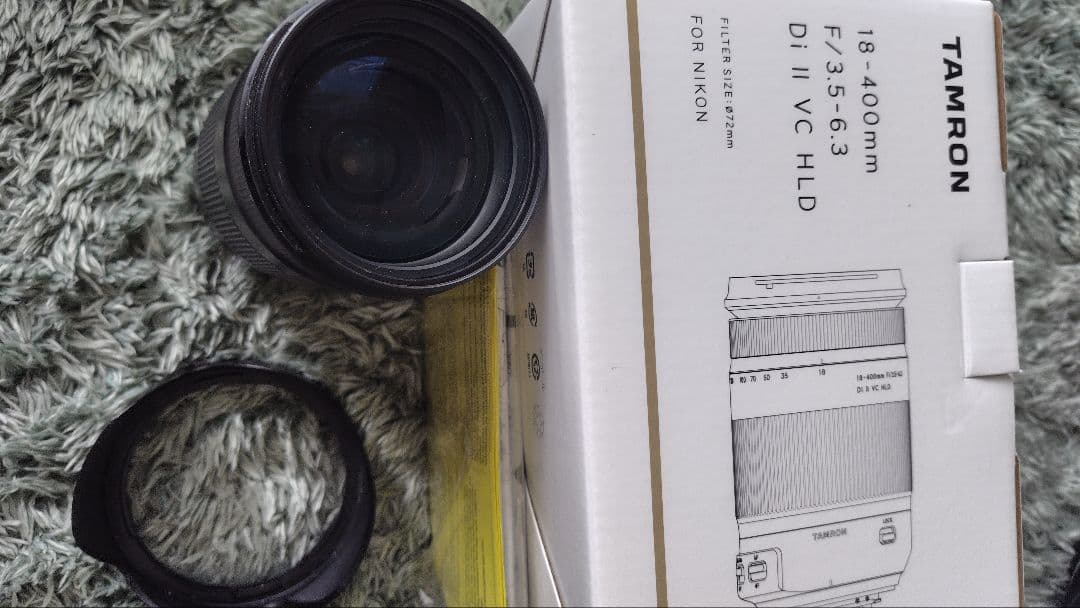 TAMRON　18-400mm　F3.5-6.3 Fマウント　レンズ