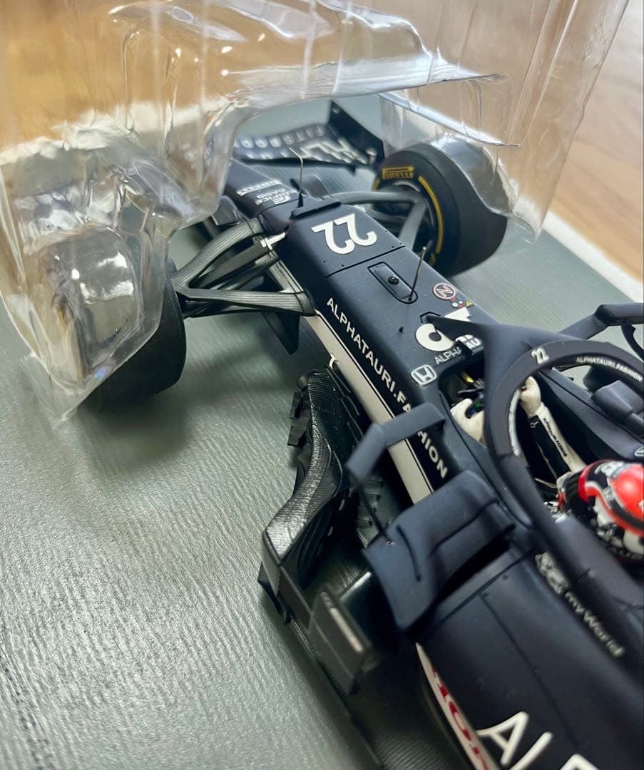 アルファタウリホンダ AT02 角田裕毅 '21 バーレーンGP 9位 1/18