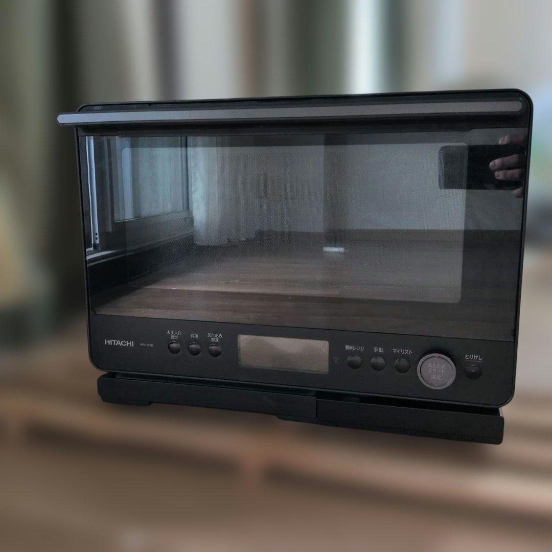 ★日立 オーブンレンジ ヘルシーシェフ 30L MRO-W1B K