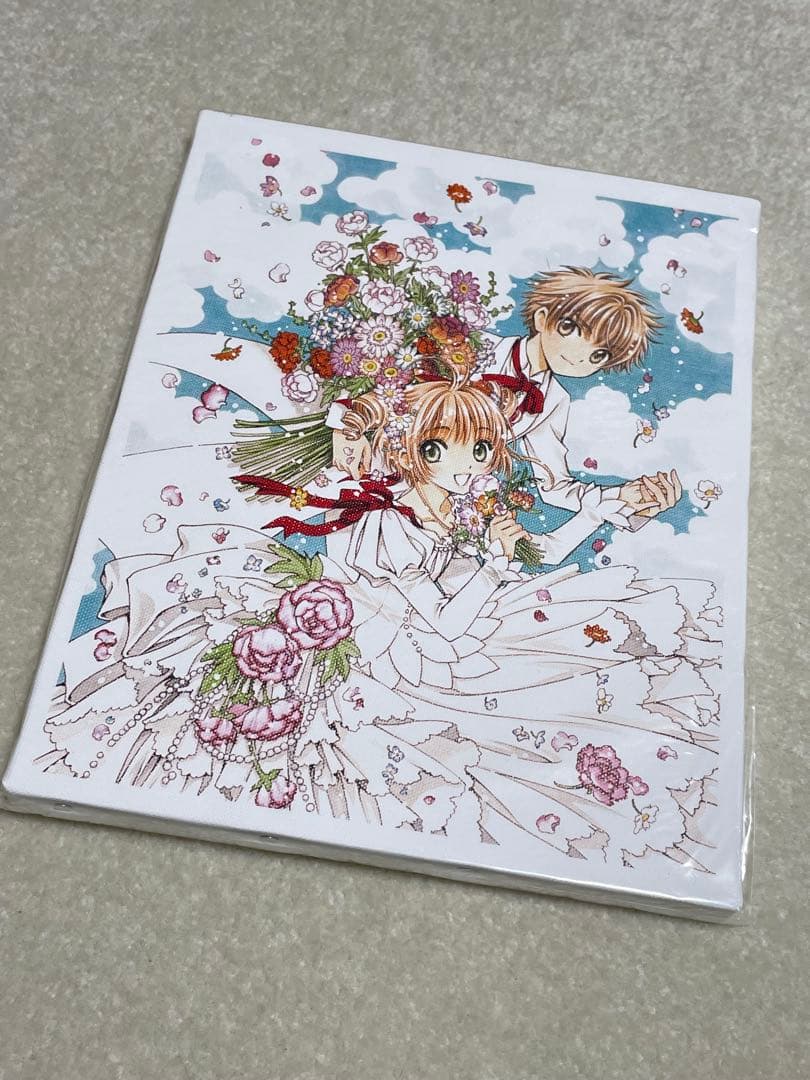 イラストボード・小狼さくらカードキャプターさくら　アニくじ　キャンバスパネル