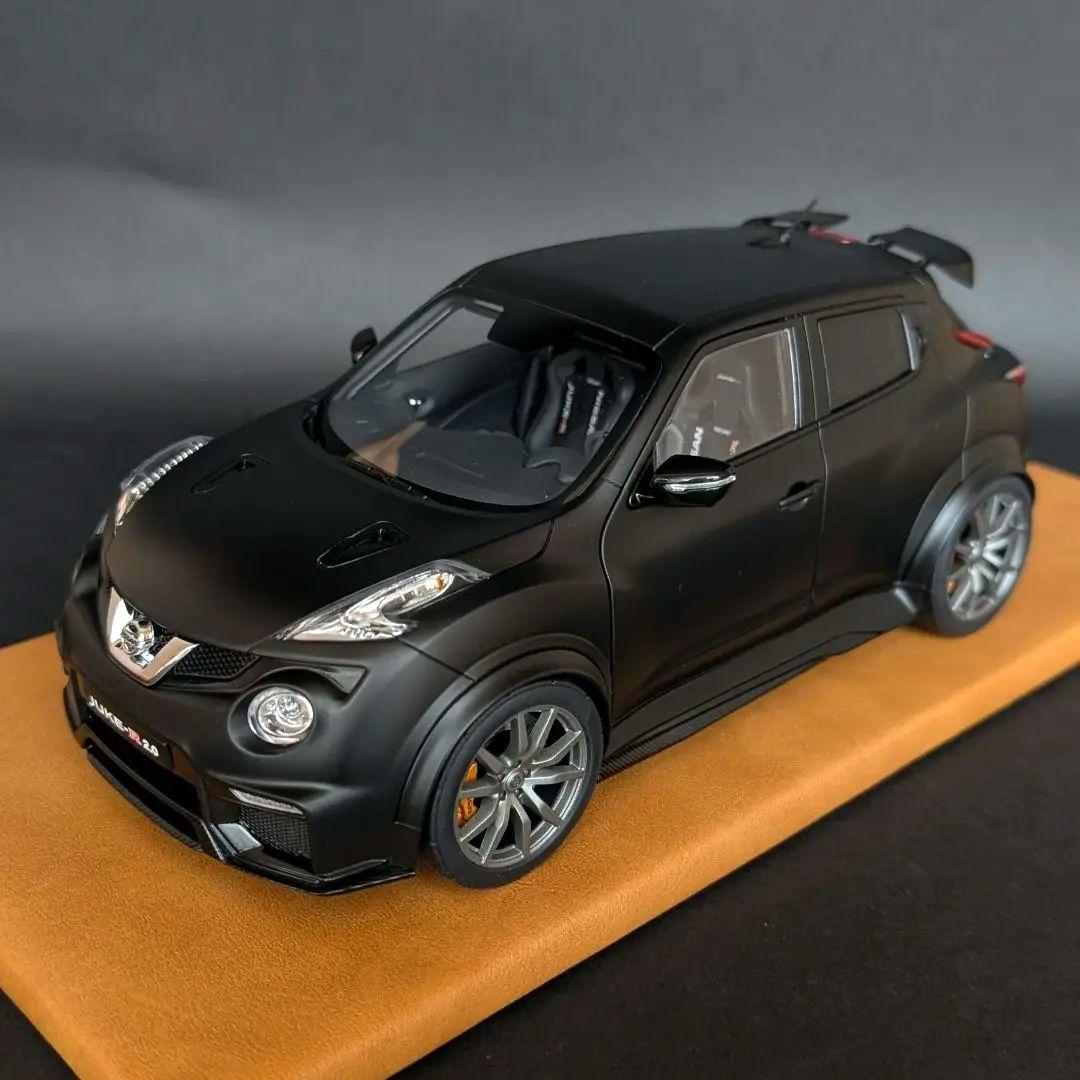 オートアート 1/18 NISSAN JUKE-R 2.0 マットブラック