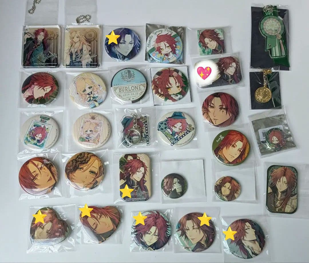 楊　缶バッジ　アクキー　ピオフィオーレの晩鐘　リリアーナ　リリィ
