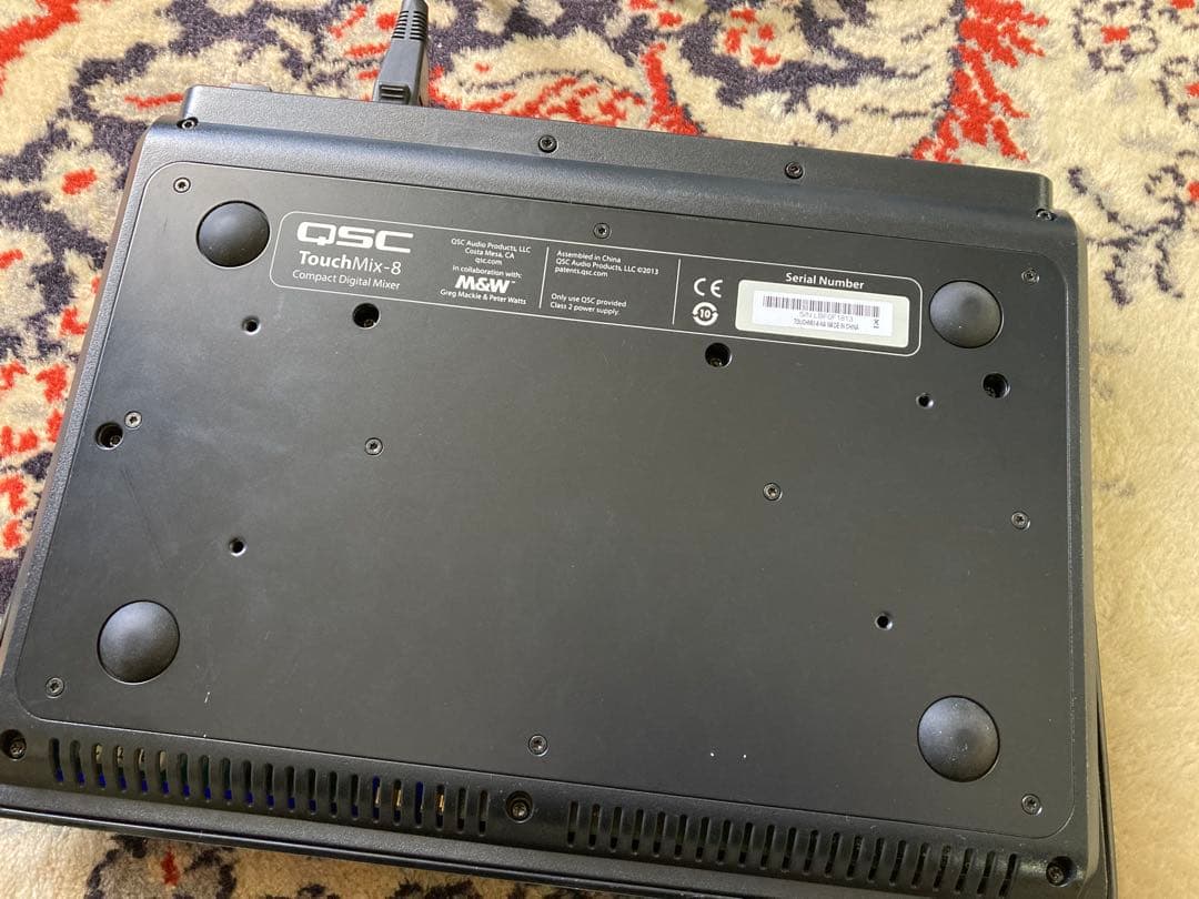 QSC touchmix-8 デジタルミキサー　中古　ケース付き