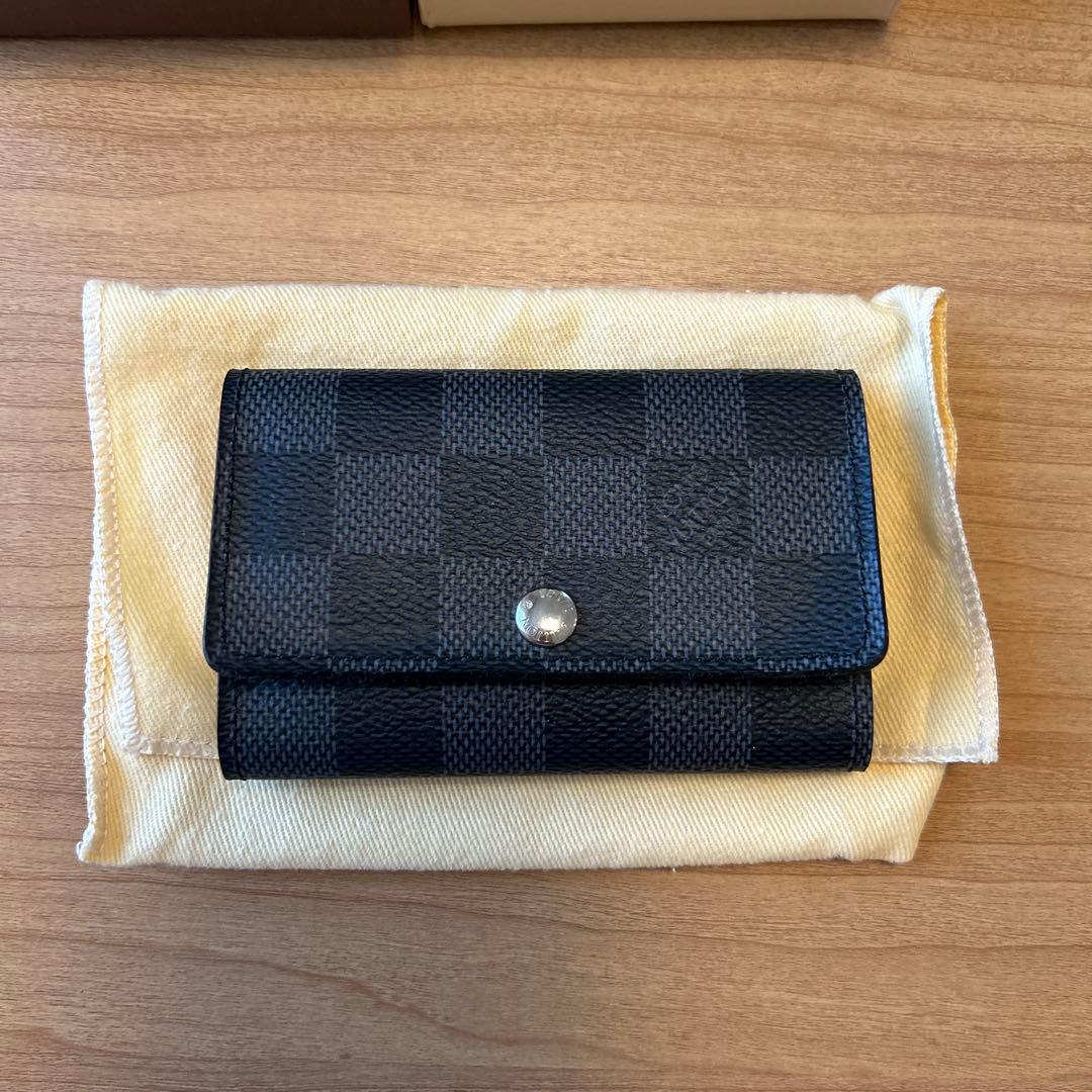 【新品、未使用】Louis Vuitton ダミエ・グラフィット キーケース