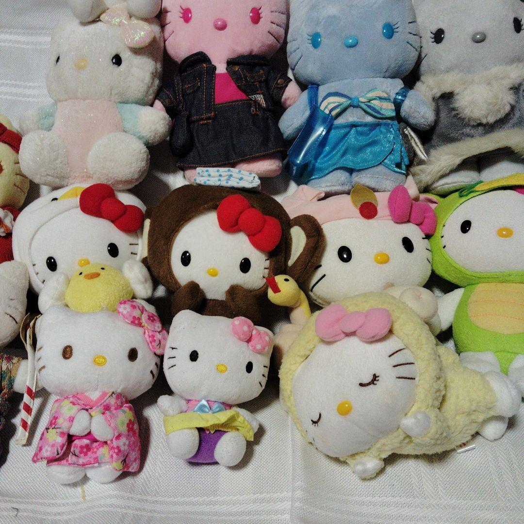 ハローキティ ぬいぐるみセット12個＋オマケ２個