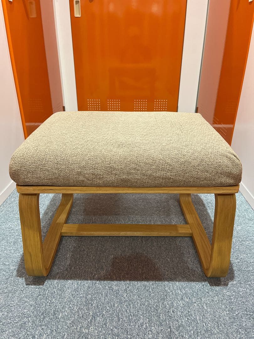 無印良品 リビングでもダイニングでもつかえるベンチ・２・オーク材　オットマン