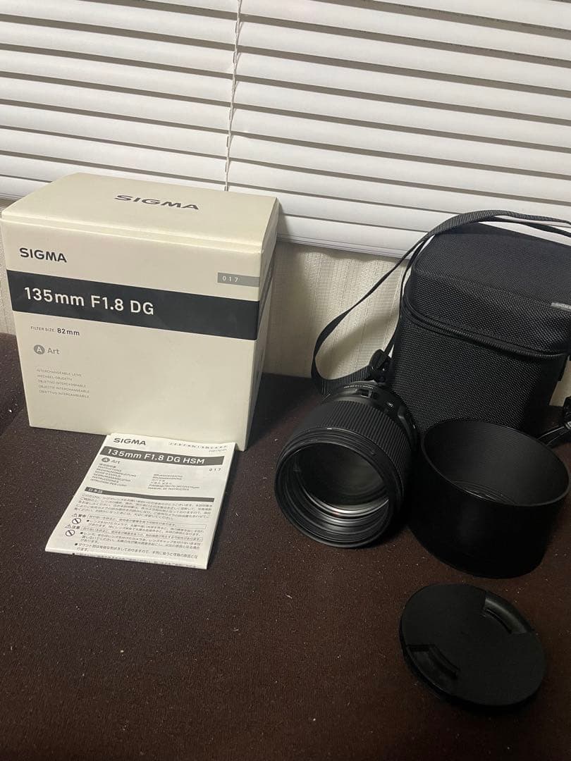 本日限りSIGMA 135mm F1.8 DGレンズ　Canon用