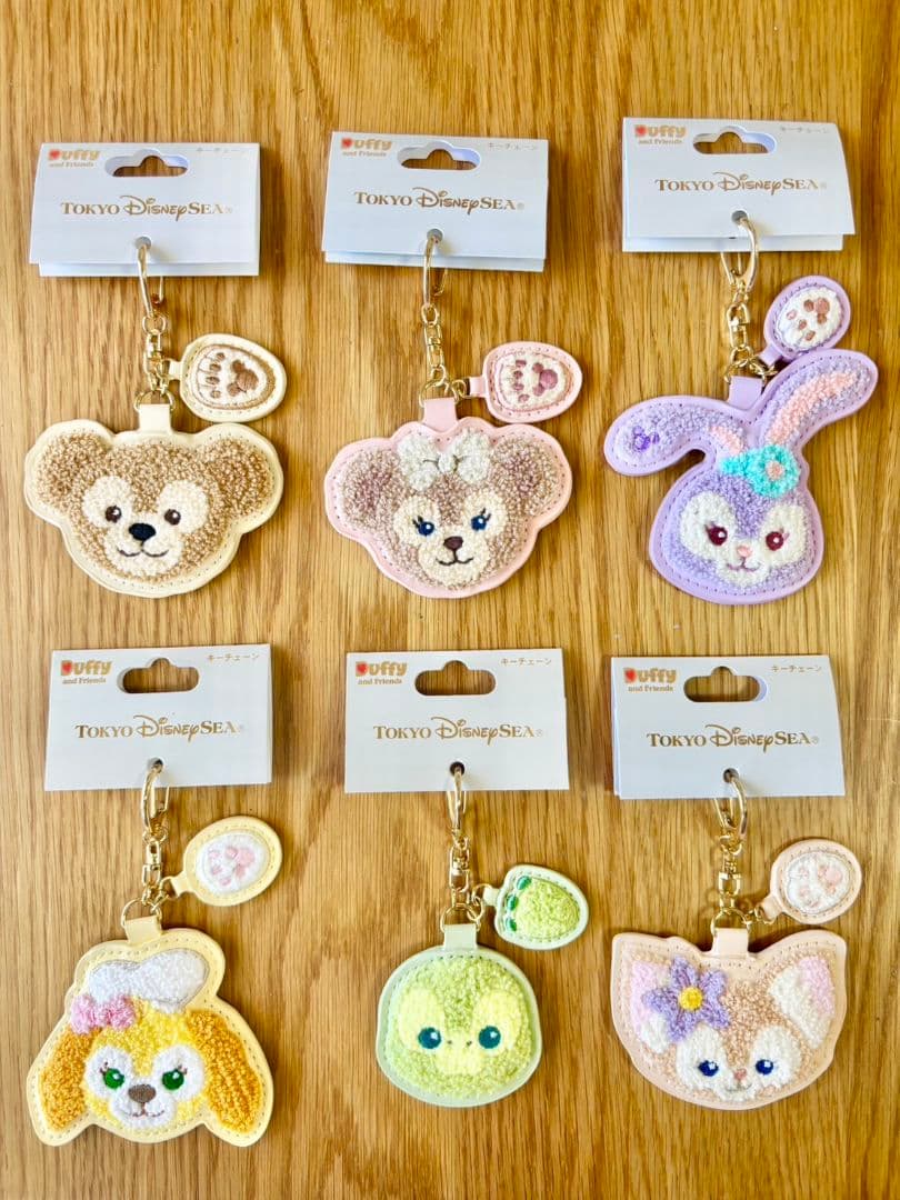 ダッフィー　シェリーメイ　ステラルー　クッキーアン　オルメル　リーナベル　セット