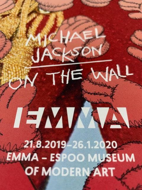 額装品/Michael Jackson ON the Wall/カウズ/ホワイト