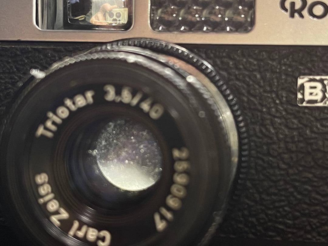 Rollei B35 キャップ・フィルター・ストラップ付き